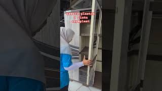 LEMARI PLASTIK 3 PINTU OLYMPLAST [upl. by Riba124]