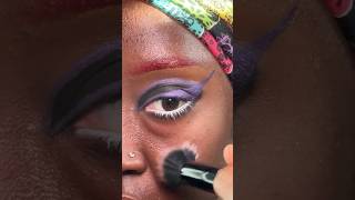 Cut Crease Makeup Tutorial makeuptutorial makeup altmakeup emomakeup fyp morute coquette [upl. by Uhile]