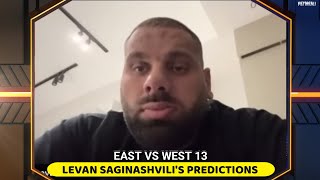 Levan Saginashvili’s predictions on East vs West 13 supermatches [upl. by Sharp46]