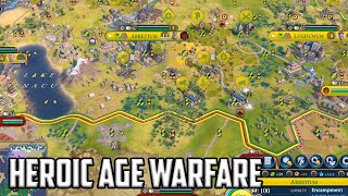 Preparing for another war with Rome using my Heroic Age  Civ 6 Overexplained Ep 6 [upl. by Jollenta]