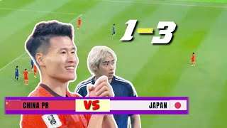 Hasil kualifikasi piala dunia zona Asia japan vs china skor akhir pertandingan 13 [upl. by Cronin275]