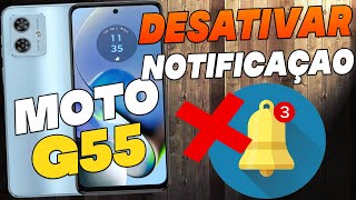 Como Desativar as Notificações do Motorola Moto G55 [upl. by Dallon]