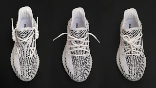 10 COOL WAYS HOW TO LACE ADIDAS YEEZY 350  ADIDAS YEEZY BOOST 350 LACING [upl. by Damiani]