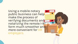 I9 Employment Eligibility Verification amp How a Mobile Notary Public Can Help Your Business [upl. by Orapma]