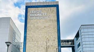 Leeds Beckett university ♥️uk vlog part 2🇬🇧 [upl. by Ahrens516]