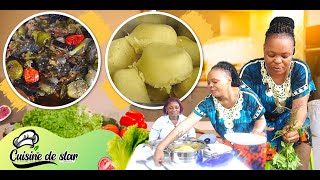 Cuisine Congolaise CHRONIQUEUSE YA GOLA A LAMBELI BISO NGAÏNGAÏ BA TIA DONGO DONGO  NZOMBO SOLO [upl. by Darreg]