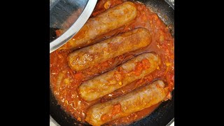 Boerewors with Tomato Relish  Wors Recipe [upl. by Lilahk]