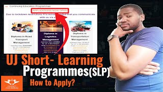 How to apply for Short courses at UJ  How to apply for bridging courses at UJ  UJ CEP Programmes [upl. by Nairrot]