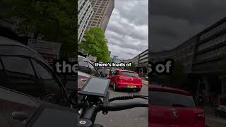 What are these cars doing 😂😂 cartok ebike delivery funny confused [upl. by Eelrahc]