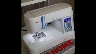 Janome Skyline S5 Sewing Machine Overview by Kens Sewing Center in Muscle Shoals AL [upl. by Frieda603]