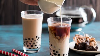 How to Make Boba Milk Tea at Home [upl. by Ynaffyt]