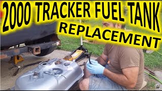 2000 Chevy tracker Fuel Tank replacement [upl. by Akehsat]