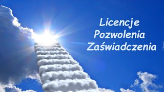 Licencje pozwolenia zaświadczenia i paranoicy [upl. by Joel]