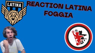 REACTION DI LATINAFOGGIA 20242025 LIVE 4° Giornata Serie C Now [upl. by Pearle376]