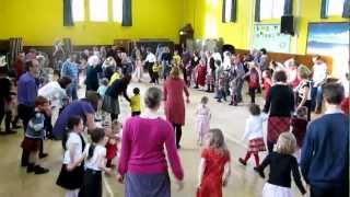 CeilidhKids families dancing Circassian Circle [upl. by Dianthe]