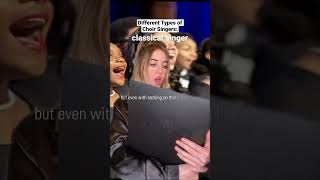 Different types of choir singers  Whatsapp status  lyrics Differenttypesofchoirsingerssong [upl. by Amick]