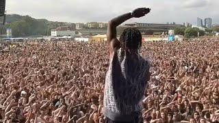 Ckay Amazing Performance Live at Lollapalooza Paris France  nwayi [upl. by Polik]