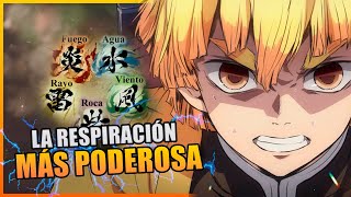 Â¿CUAL ES LA RESPIRACIÃ“N MÃS PODEROSA DE KNY NO ES LA SOLAR  kimetsunoyaiba demonslayer anime [upl. by Aihsitan]