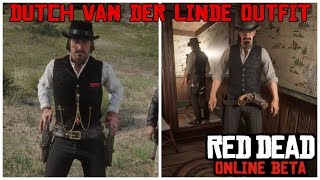 Dutch Van Der Linde Outfit Tutorial in the Red Dead Online Beta [upl. by Robbin]