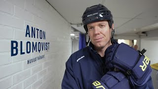 Anton Blomqvist inför HV71Rögle BK [upl. by Jud]