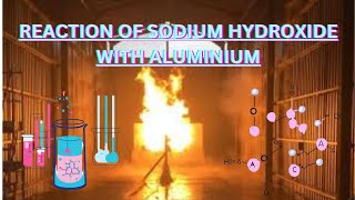 Reaction of sodium hydroxide with aluminium [upl. by Lleinnad]