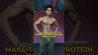 Make to high protein breakfast diet food fitness [upl. by Eixirt]