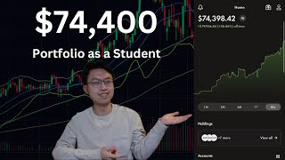 My 74400 Student Portfolio  Wealthsimple Trade Dividend amp ETF Investing [upl. by Gates]