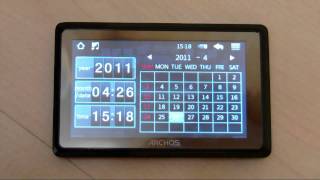 Archos 35 Vision MP3MP4 Player 8 GB First Impressions and Short Review [upl. by Enetsirhc]