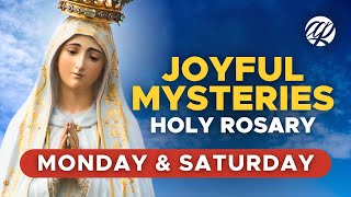 MONDAY and SATURDAY Holy Rosary • JOYFUL MYSTERIES 🙏📿 [upl. by Belvia]