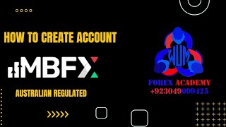 How to Create account in MBFX Broker  Wumfx Academy [upl. by Phemia569]