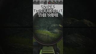 SNIPES THROUGHOUT THE WIPE escapefromtarkov tarkov eft [upl. by Esyla]