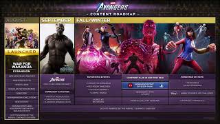 Marvels Avengers NEW Roadmap For September  SPIDERMAN Raid More [upl. by Snow859]