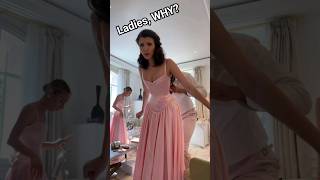 Now was it worth it 😅☝️ wedding youtubeshorts dress bride shorts fail funny [upl. by Gilroy]