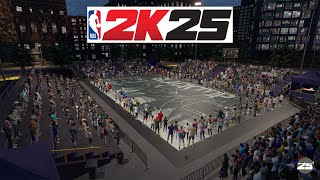 NBA 2k25 PS5 Blacktop Street Basketball Gameplay [upl. by Millur]