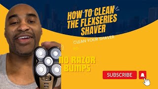 How to Clean the FlexSeries Shaver by Freebird [upl. by Hgielsa751]