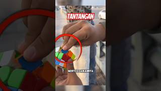 Pemain rubik terbaik dunia ditantang rubikscube challenge shortvideo viralvideo trending [upl. by Briney126]