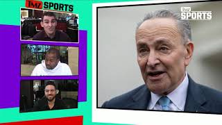 Chuck Schumer Says He Wont Officiate J Lo amp ARod Wedding for Good Reason  TMZ Sports [upl. by Anairuy]