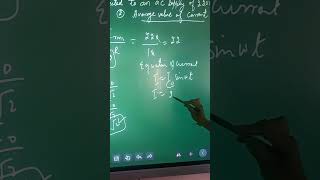 Alternating current Sinusoidal wavesNumericals [upl. by Eux623]