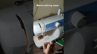 How to work a tailor machineWhat are the steps in operating the sewing machine viral fashion [upl. by Airalednac]