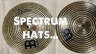 Meinl Byzance 13” Spectrum hihats demo [upl. by Cid]