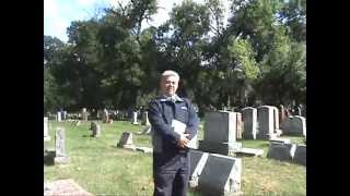 Waldheim Cemetery Famous Graves Tour on TAPED WITH RABBI DOUG [upl. by Pelag596]