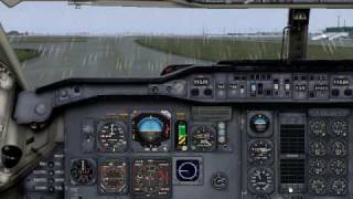 FSX  SimCheck A300B4200 Start Up Taxi and Take Off  Part 2 [upl. by Ronel377]