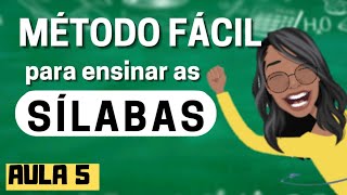 ✅COMO ENSINAR AS SÍLABAS  Parte 1 Ensine assim [upl. by Kwang381]