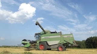 Żniwa 2012  Fendt 5220e Ursus c360 [upl. by Talie367]