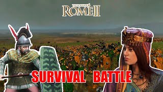 Palmyra Army Launched A General Attack Against The Arverni Army  Total War Rome 2 Cinematic Battle [upl. by Nonaihr337]