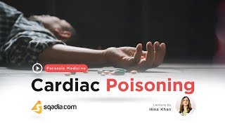 Cardiac Poisoning  Forensic Medicine Lectures  Medical Student Education  VLearning [upl. by Dinny]