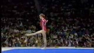 Svetlana Boginskaya 1988 Olympics compulsory floor [upl. by Darom]