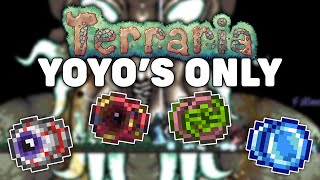 Can You Beat Terraria Using Yoyos Only [upl. by Corene471]