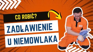 Zadławienie u niemowlaka 🚨 zadławienieniemowlaka [upl. by Christianity]