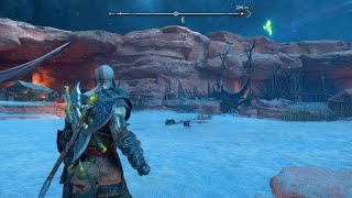 Thrud Lifts Thors Hammer God of War Ragnarok 4K 60FPS HDR [upl. by Bjorn742]